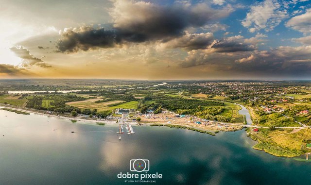 tarnobrzeg z lotu ptaka